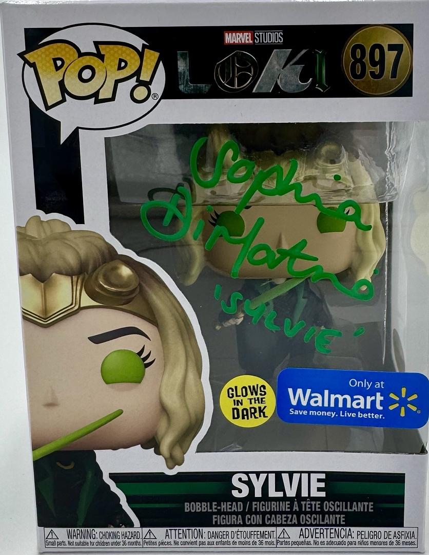 Sophia DiMartino signed "Sylvie" Funko Pop (Loki) w/character name - ACOA COA